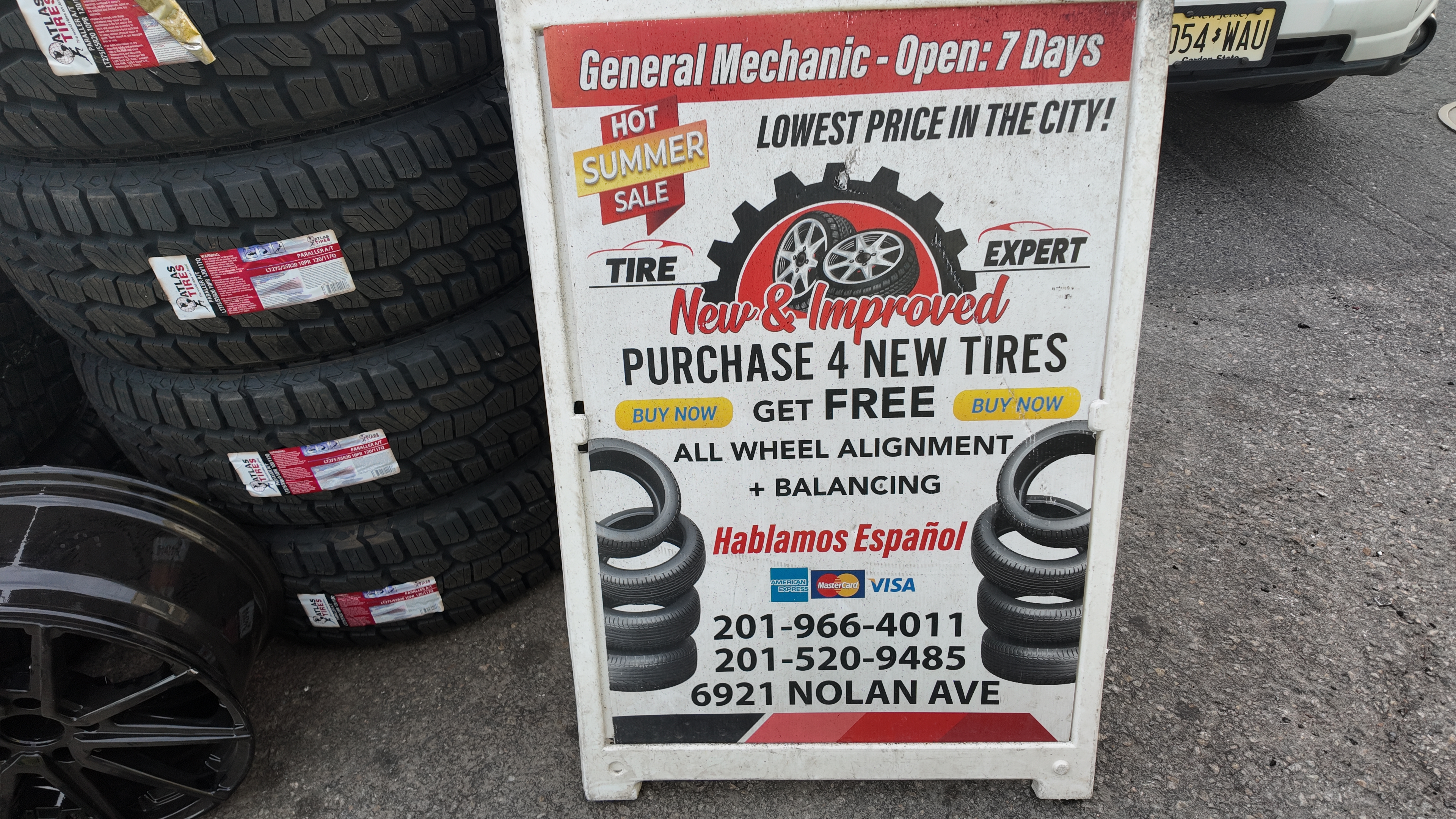 Tire Promotion Right